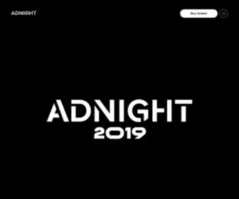 Adnight.nl(Adnight 2019) Screenshot