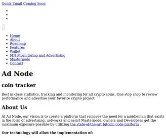 Adnodecoin.com(Ad Node) Screenshot