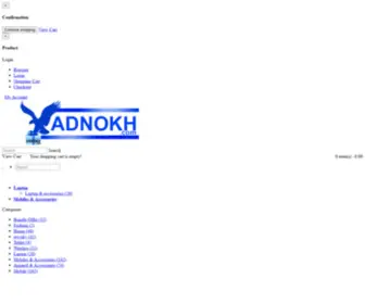 Adnokh.com(Online Shopping) Screenshot