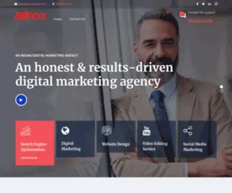 Adnoxgroup.com(Digital Marketing Agency in Kolkata) Screenshot