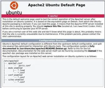 ADNSL.com(Apache2 Ubuntu Default Page) Screenshot