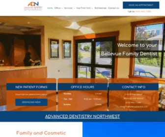 Adnsmiles.com(Cosmetic Dentist Bellevue) Screenshot