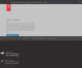 Adobe.es(Soluciones de creatividad) Screenshot