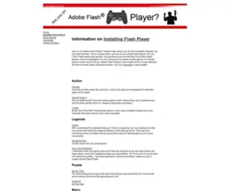 Adobeflashplayer.com(Adobe Flash Player) Screenshot