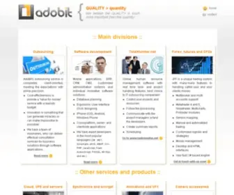 Adobit.com(AdoBit Ltd) Screenshot