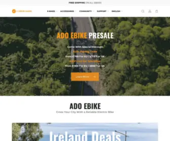 Adoebike.com(Adoebike Official Store) Screenshot