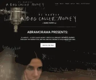 Adogcalledmoney.com(PJ Harvey A Dog Called Money) Screenshot