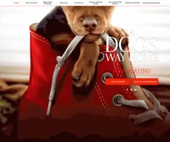 Adogswayhomeparents.com(Sony Pictures Entertainment) Screenshot