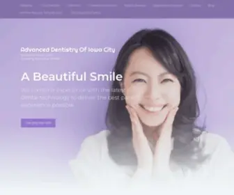 Adoic.com(Advanced Dentistry of Iowa City) Screenshot