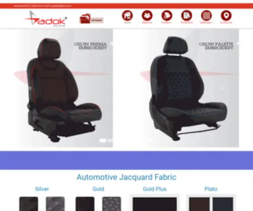 Adok.com.tr(Adok Technical Textile Co) Screenshot