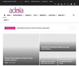 Adola.org(Welcome) Screenshot