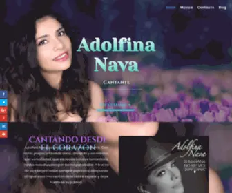 Adolfinanava.com(Cantante) Screenshot