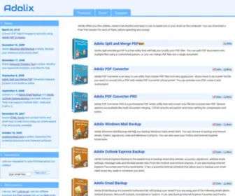 Adolix.com(Adolix Software) Screenshot