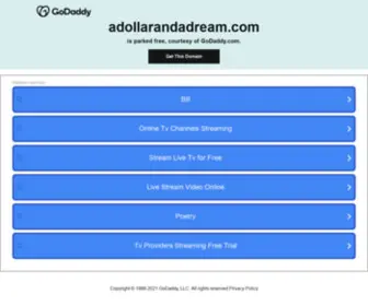 Adollarandadream.com(Adollarandadream) Screenshot