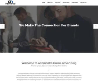 Adomantra.com(Digital Marketing Company) Screenshot