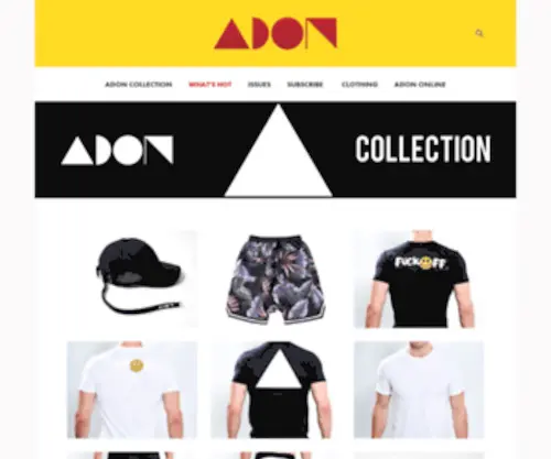 Adon-Shop.com(Adon Magazine Shop) Screenshot