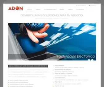 Adon.mx(Página) Screenshot