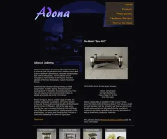 Adonacorporation.com(Adona) Screenshot