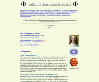 Adonai.de(Adonai merkaba institut) Screenshot