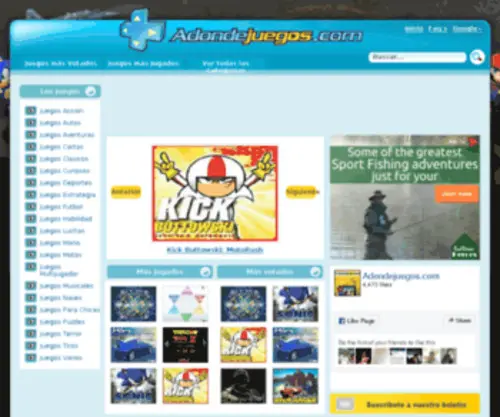 Adondejuegos.com(Juegos Online) Screenshot