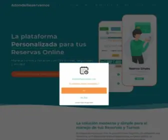 Adondereservamos.com(AdondeReservamos) Screenshot