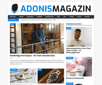 Adonis-Magazin.net(Männermagazin) Screenshot