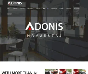 Adonis.ba(ADONIS WEBSITE) Screenshot