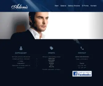 Adonis.com.pl(Producent garnitur) Screenshot