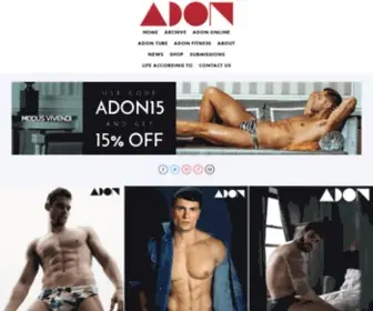 Adonmagazine.com(Men's Fashion and Style Magazine) Screenshot