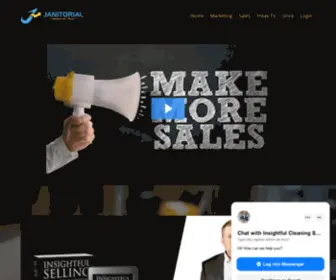 Adonrigg.com(Insightful Janitorial Marketing Solutions) Screenshot