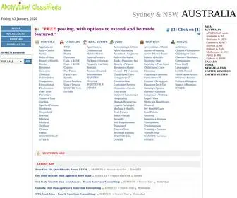 Adonview.com(Sydney & NSW) Screenshot