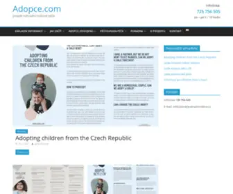 Adopce.com(Hlavní) Screenshot