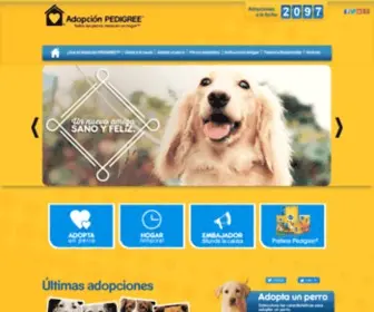 Adopcionpedigree.cl(Pedigree®) Screenshot