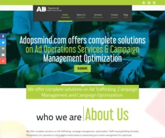 Adopsmind.com(Ad operations consultant & specialist) Screenshot