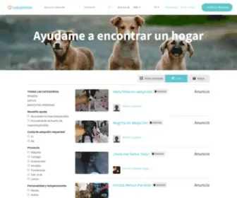 Adoptame.cr(Rescatando y dando refugio a mascotas sin hogar) Screenshot