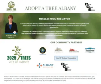 Adoptatreealbany.com(Adoptatreealbany) Screenshot