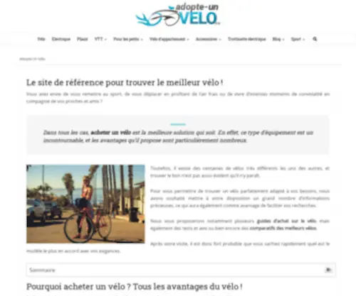 Adopte-UN-Velo.fr(Vélo) Screenshot