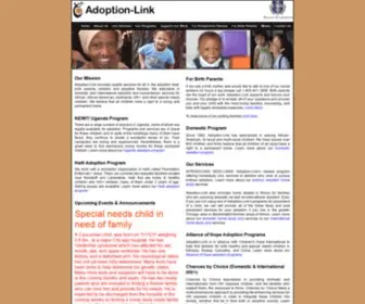 Adoption-Link.org(Adoption Services) Screenshot