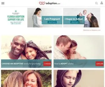 Adoption.com(Adopt a Child) Screenshot