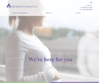 Adoptionconnection.org(Adoption Connection) Screenshot
