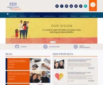Adoptioncouncil.org(Adoption Advocacy and Awareness) Screenshot