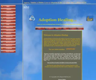 Adoptionhealing.com(Adoption Healing) Screenshot