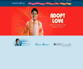 Adoptionsf.org(Adoptionsf) Screenshot
