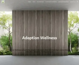 Adoptionwellness.com(Adoptionwellness) Screenshot