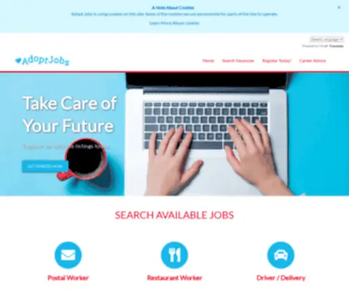 Adoptjobs.net(Adopt Jobs) Screenshot