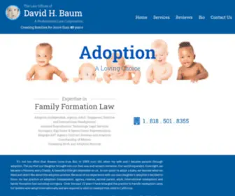 Adoptlaw.com(Los Angeles Adoption Attorneys) Screenshot