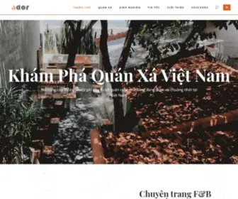 Ador.vn(TÂM HUYẾT NGƯỜI LÀM QUÁN VIỆT) Screenshot