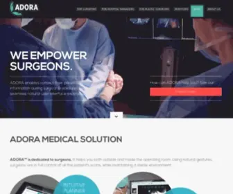 Adora-Med.com(Innovative Healthcare Solutions) Screenshot