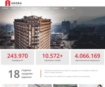 Adora.com.mk(Адора) Screenshot