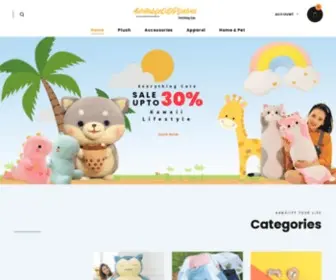 Adorablecuteplushies.com(Unique Stuffed Animals) Screenshot